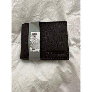 BRAND NEW Steve Madden Brown Leather Bifold Wallet